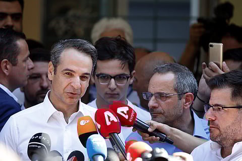 Greek opposition New Democracy conservative party leader Kyriakos Mitsotakis | AP
