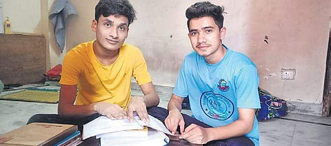 Muhammad Avas (left), Tasmida Johar(below) are Rohingya students ( Photo | EPS)