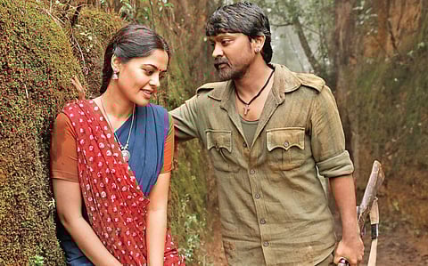 Bindu Madhavi and Krishna in Kazhugu 2