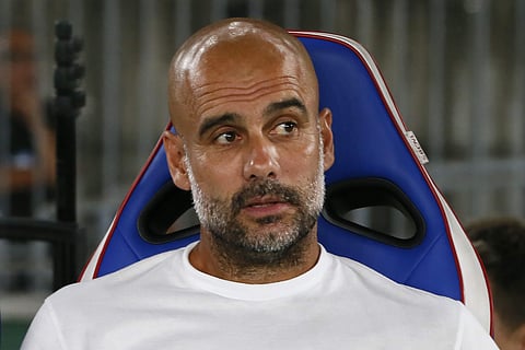 Manchester City boss Pep Guardiola | AP