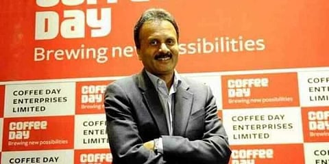 V G Sidhartha, founder of popular coffee shop chain CCD. (Photo | PTI)