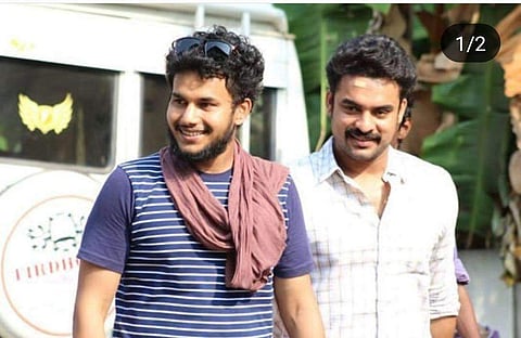 Jithin Puthenchery with Tovino Thomas