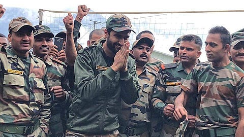Vicky Kaushal will be spending a few days with Army jawans in Arunachal Pradesh. (Photo | Instagram)