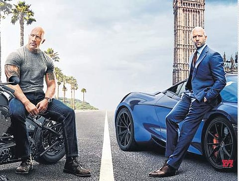 A poster from Fast & Furious Presents: Hobbs & Shaw