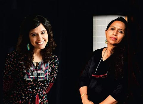 Vidya Shah and Sayema Rahman (Right)
