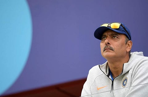 India's head coach Ravi Shastri. (Photo | AFP)