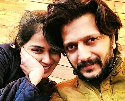 Riteish Deshmukh and Genelia (Photo| Instagram)