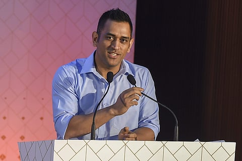 Indian cricketer MS Dhoni. (Photo | PTI)