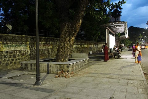 Pedestrian plaza work in T Nagar is expected to be completed at the end of this month