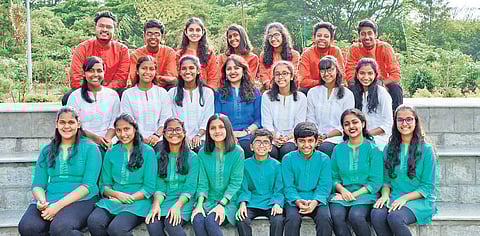 Choir has students aged from 10 to 19 years who have performed globally in places like  London and Scotland