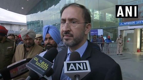 Acting High Commissioner of Pakistan to India Syed Haider Shah (File photo | ANI)