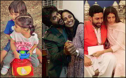 Fans were in for a treat this Raksha Bandhan with actors from Salman Khan to Nani sharing their goofiest and most adorable photos with their siblings. Newly minted celeb parents too treated us to some super cute posts of their children. Take a look! (Phot