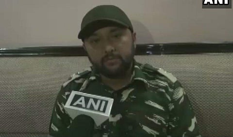 CRPF Deputy Commandant Harshpal Singh (Photo| ANI)