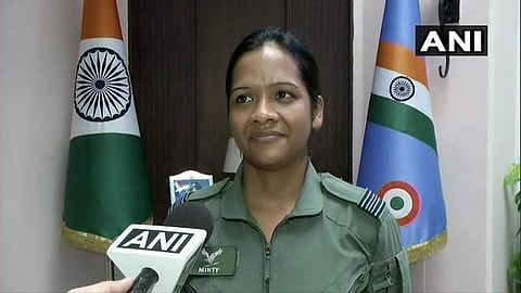 IAF Squadron Leader Minty Agarwal. (Photo | ANI, Twitter)