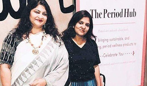 The Period Hub currently sells absorbents, wellness and hygiene products