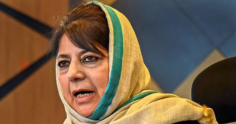 Former Jammu and Kashmir CM Mehbooba Mufti (Photo | PTI)