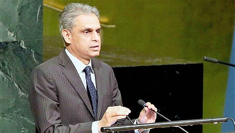 Syed Akbaruddin, India's permanent representative at the UN (Photo | PTI)