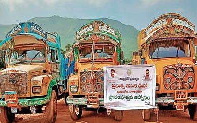 Andhra Tourism Minister inaugurates sand depot, hints at new policy on sand