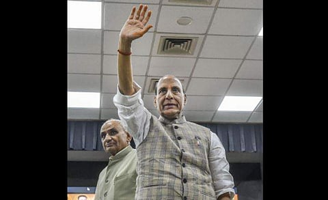 Defence Minister Rajnath Singh (Photo | PTI)