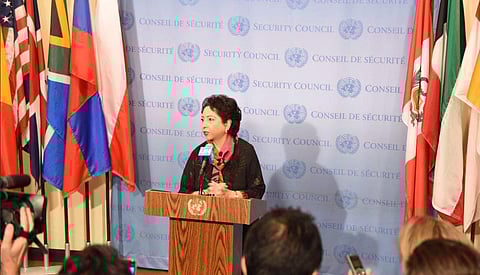 Pakistan's envoy to the UN Maleeha Lodhi (Photo | Twitter @LodhiMaleeha)