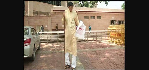 The tallest man of India, Dharmendra Pratap Singh. | ( Photo | ANI )