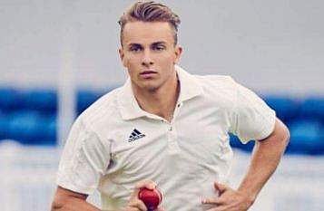Surrey and England fast bowler Tom Curran (Photo: Tom Curran twitter)