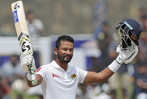 Dimuth Karunaratne. (Photo | AP)