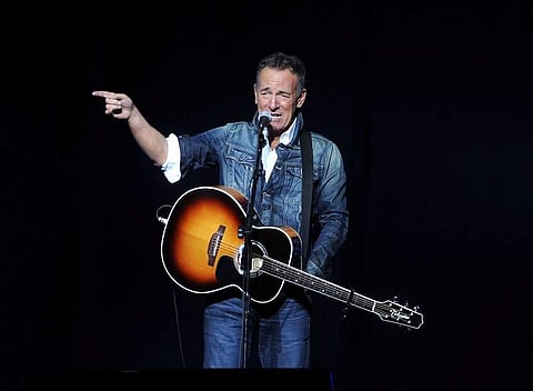 Singer Bruce Springsteen (Photo | File, AP)