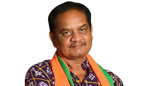 Odisha BJP MLA Bishnu Charan Sethi (Photo | @bsethibjp/twitter)