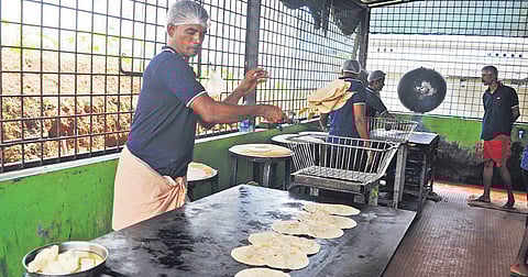 Food products being prepared at the Kakkanad District Jail | A Sanesh