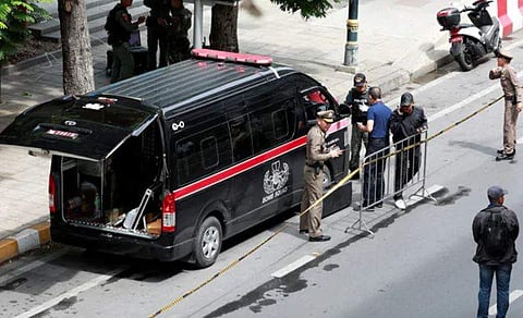 Bangkok explosions: Thai police said they were investigating the cause of the explosions (Photo | AFP)