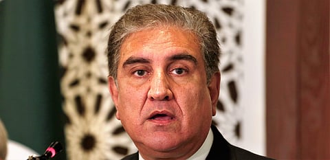Pakistan Foreign Minister Shah Mahmood Qureshi (Photo | AP)
