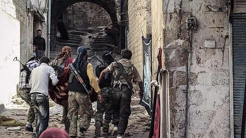 Syrian rebels (Photo | AP)