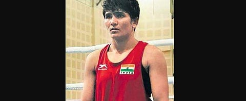 Pugilist Sonia Lather