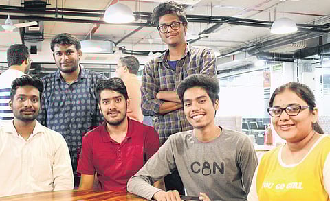 Airtel Hyderabad Marathon volunteers (Photo |EPS)