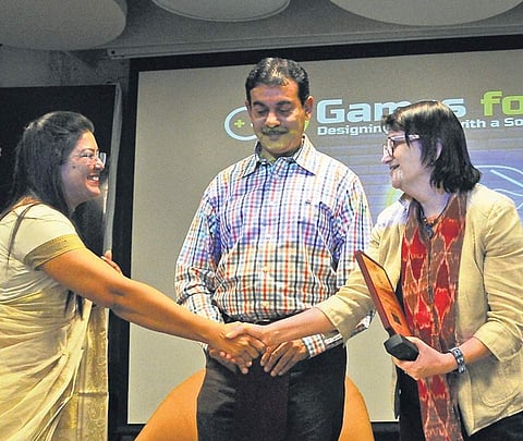 Jayesh Ranjan, IT Secretary, at a gaming workshop at T-HUB in Hyderabad (File Photo |EPS, S Senbagapandiyan)
