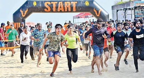 Obstacle race at Covelong Point   Sunish P Surendran