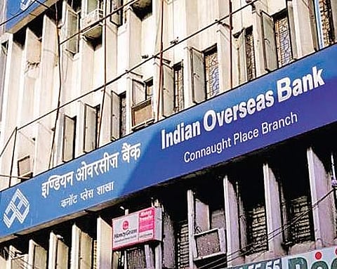Indian Overseas Bank Photo for representation purpose (File Photo |EPS)