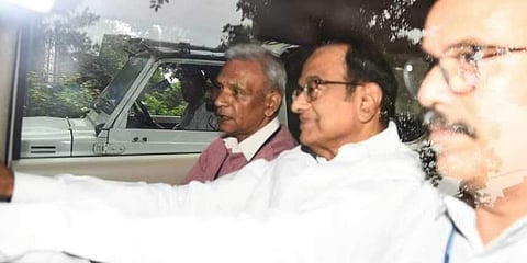 R Parthasarthy (in red)  is among the few people who can take the INX Media case to its logical conclusion, many in CBI believe. (Photo | PTI)