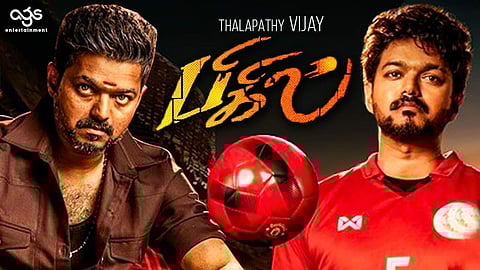 Vijay plays dual roles in Bigil.