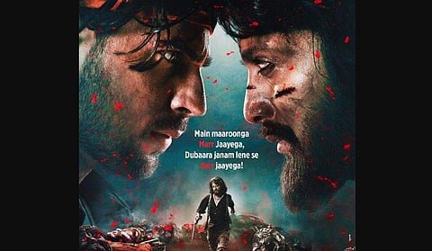 Sidharth Malhotra and Riteish Deshmukh in 'Marjaavaan'.