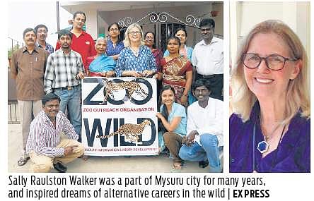 Sally Raulston Walker was a part of Mysuru city for many years,  and inspired dreams of alternative careers in the wild | Express