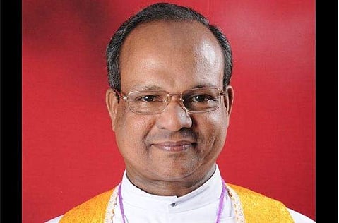 Bishop Dharmaraj Rasalam of CSI South Kerala Diocese (Photo | Facebook/ @BishopDharmarajRasalam)