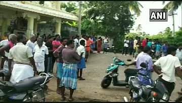 Blast took place near Gangai Amman Temple in Thiruporur. (Photo| ANI)