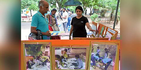 Visitors at the event. (Photo | R Satish Babu, EPS)