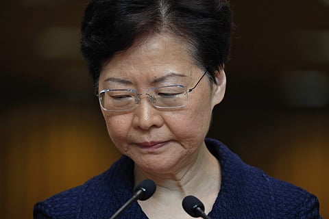 Hong Kong leader Carrie Lam | ( Photo | AP )