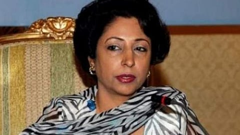 Pakistan's Permanent Representative to UN Maleeha Lodhi