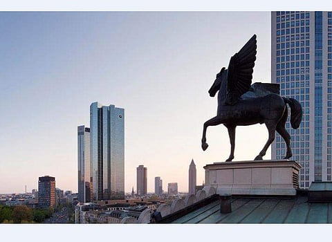 Deutsche Bank building. (Photo | Official Twitter handle)