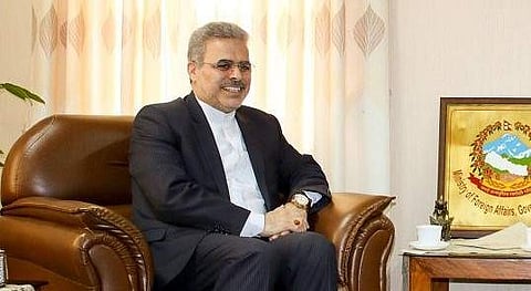 Iranian envoy to India Ali Chegeni (Photo | MOFA of Nepal Twitter)