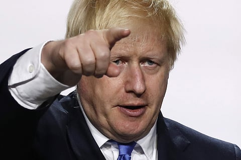 Britain's Prime Minister Boris Johnson